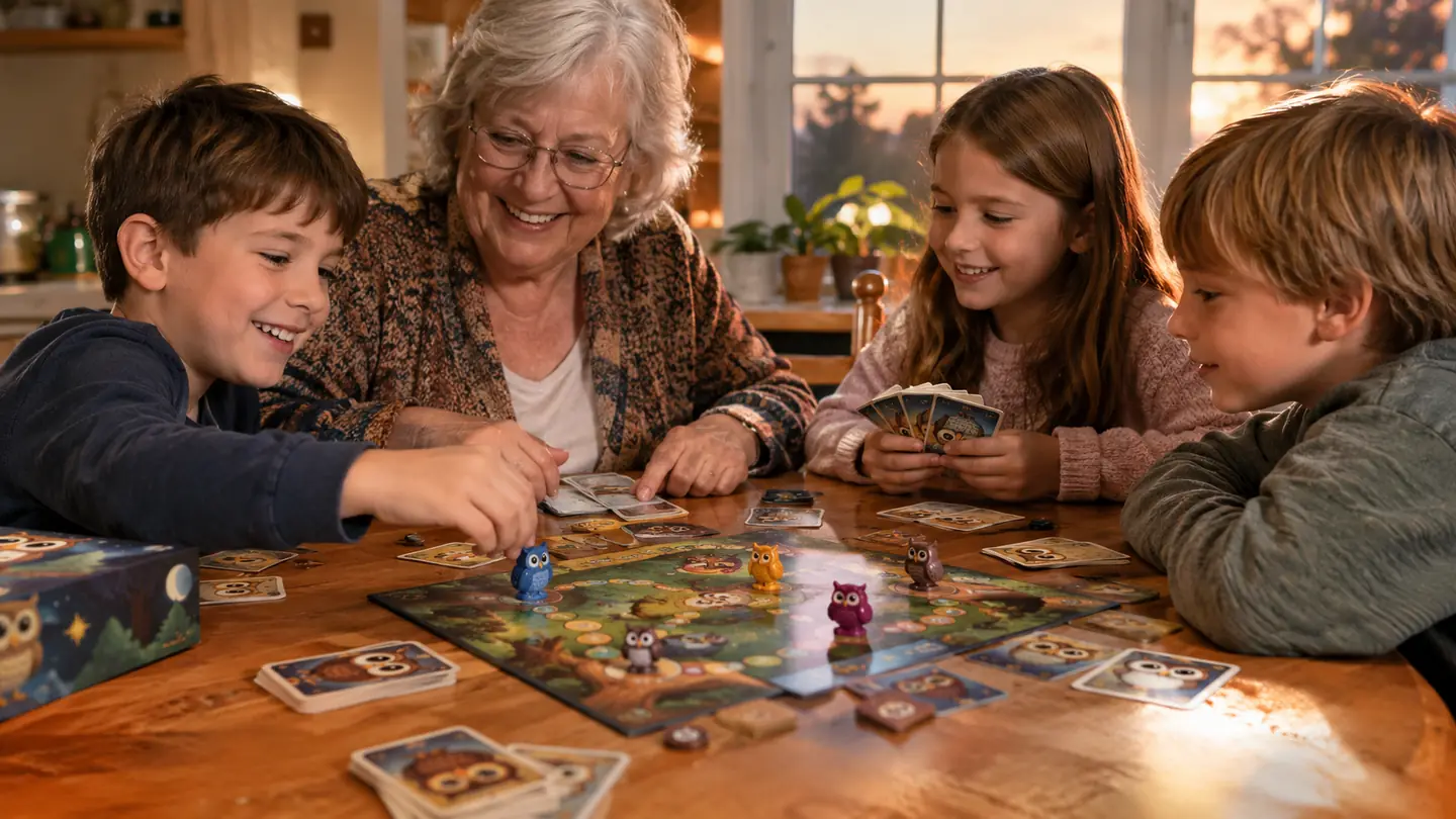 How to Play Board Games With a Preschooler Using Hoot Owl Hoot